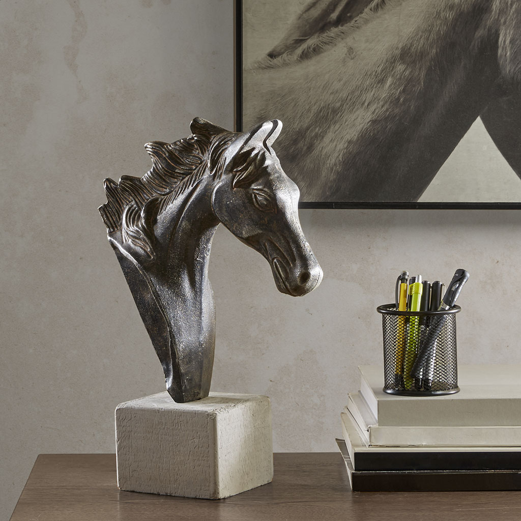 

Madison Park - Horse Decor - Rusty - See below