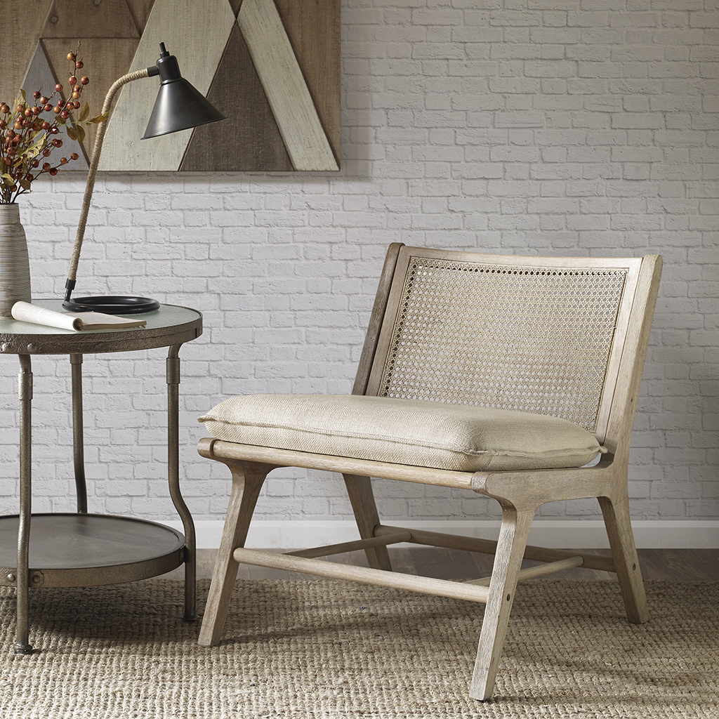 

INK+IVY - Melbourne Accent Chair - Tan/Natural - See below