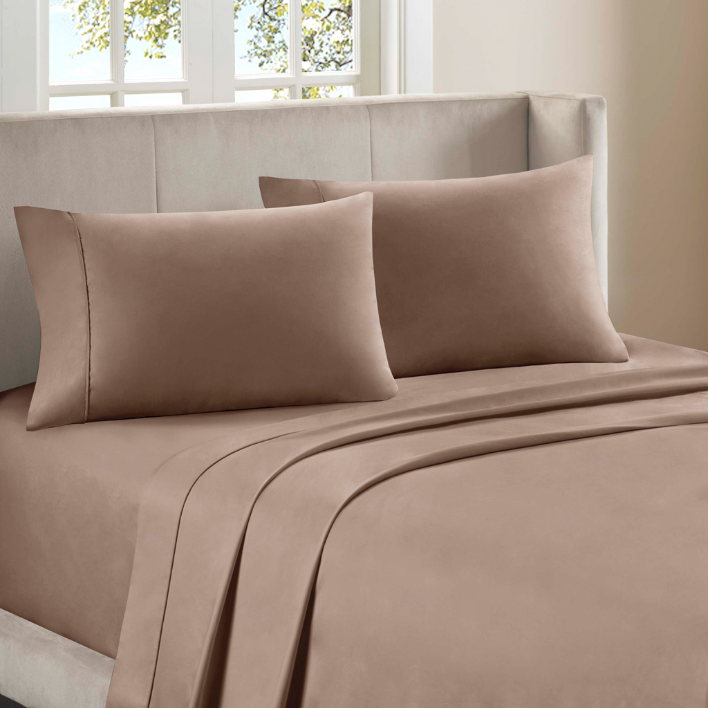 

Premier Comfort - 800TC Sateen Sheet Set Sheet Set - Brown - Queen