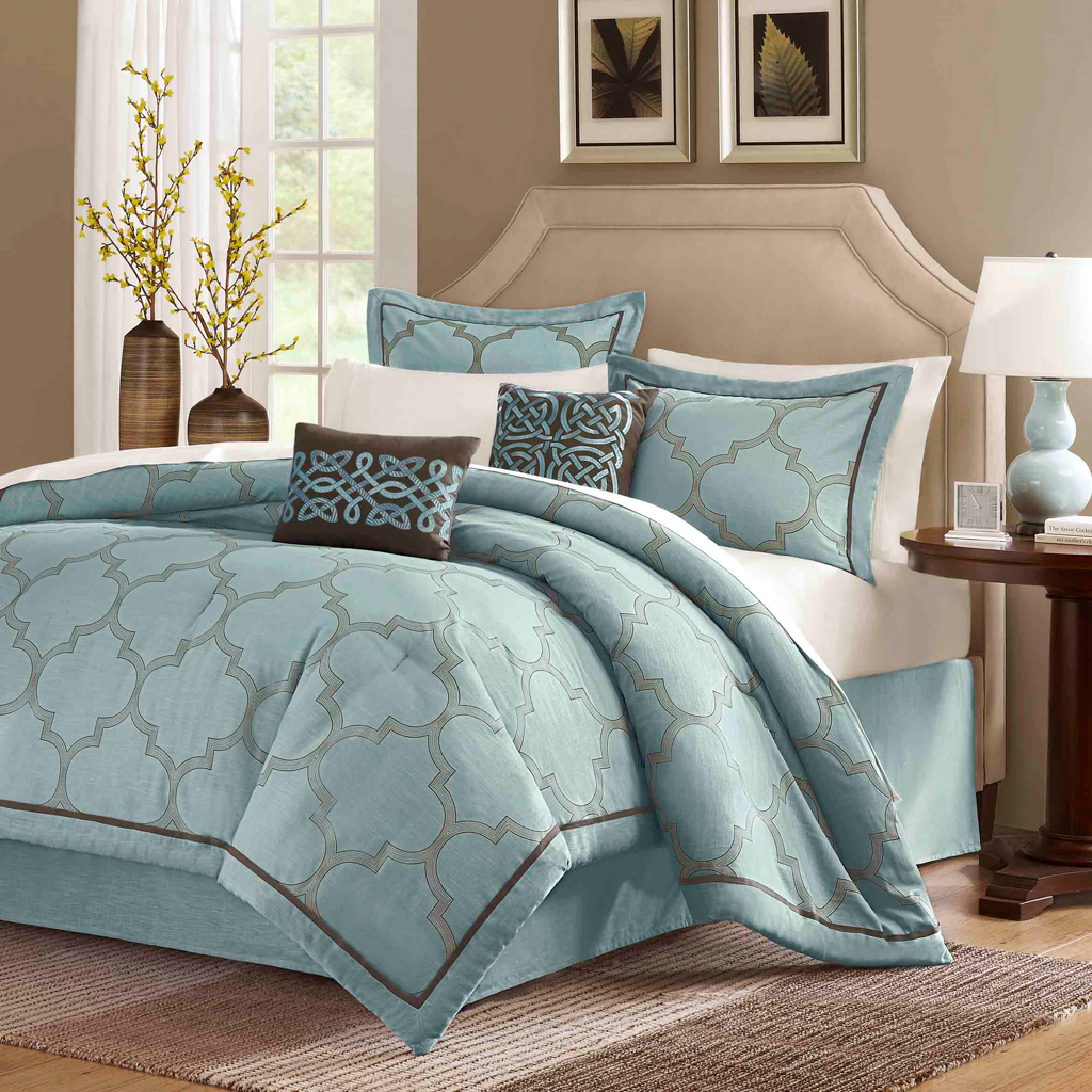 

Gramercy Park - Hamilton 6 Piece Luxury Sets - Blue - King