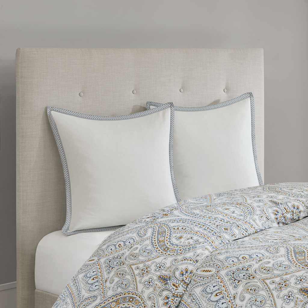 

Echo Design - Venus Embroidered Cotton Euro Sham - Multi - 26x26"+1