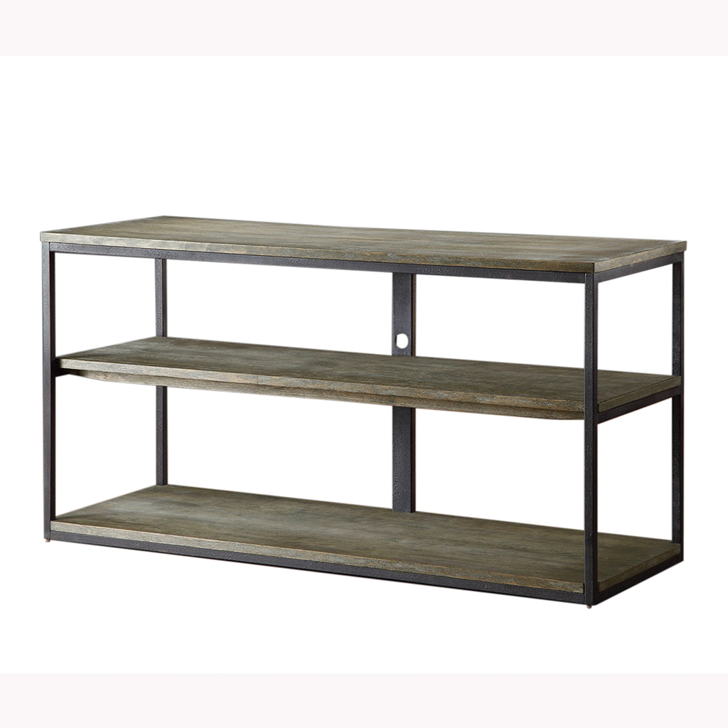

Madison Park - Cirque Media Console Table - Grey - See below