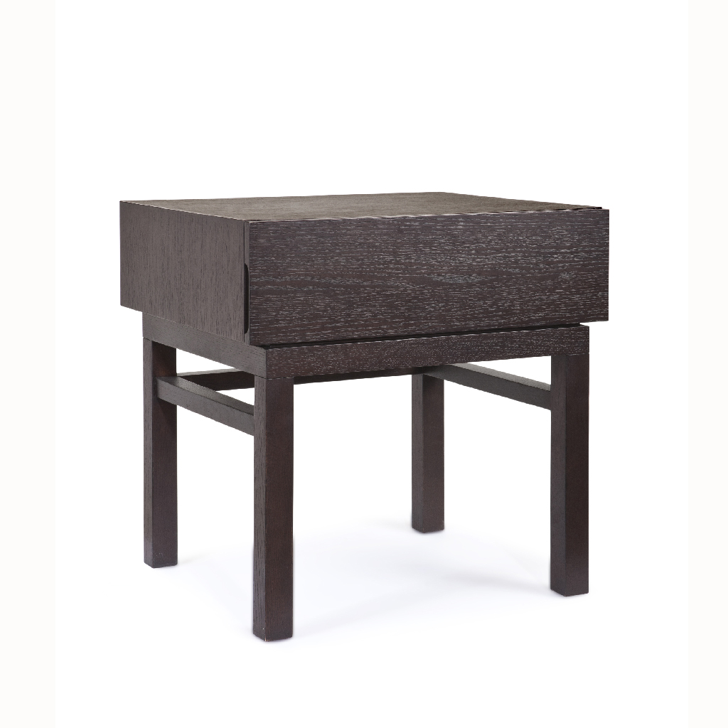 

Tao - Linear End Table - Brown - See below