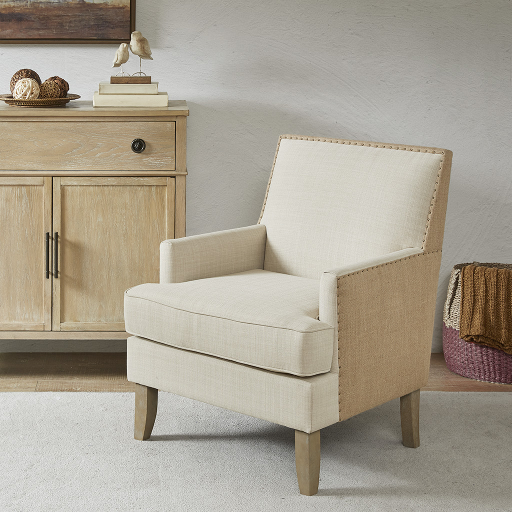 

Madison Park - Colton Accent Chair - Natural - See below
