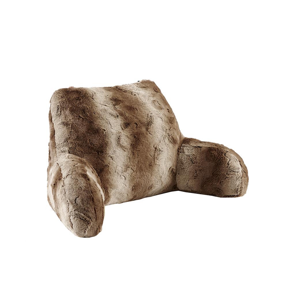 

Madison Park - Zuri Faux Fur Backrest - Tan - See below