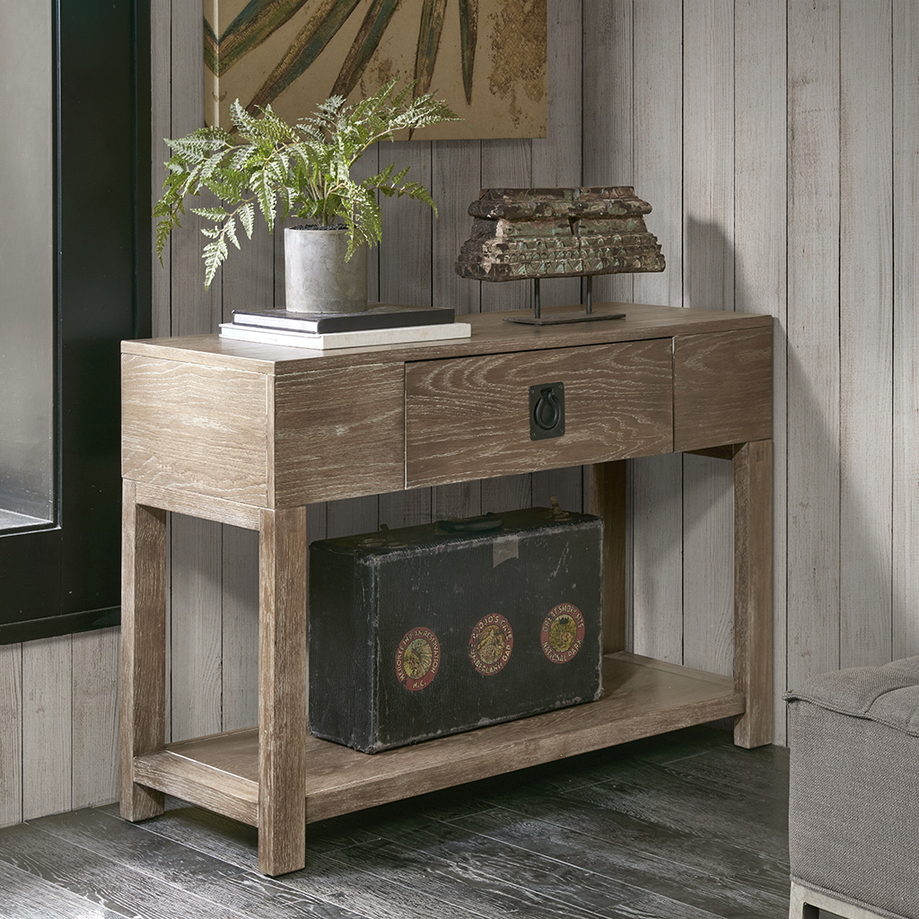 

INK+IVY - Oaktown Console - Light Grey - See below