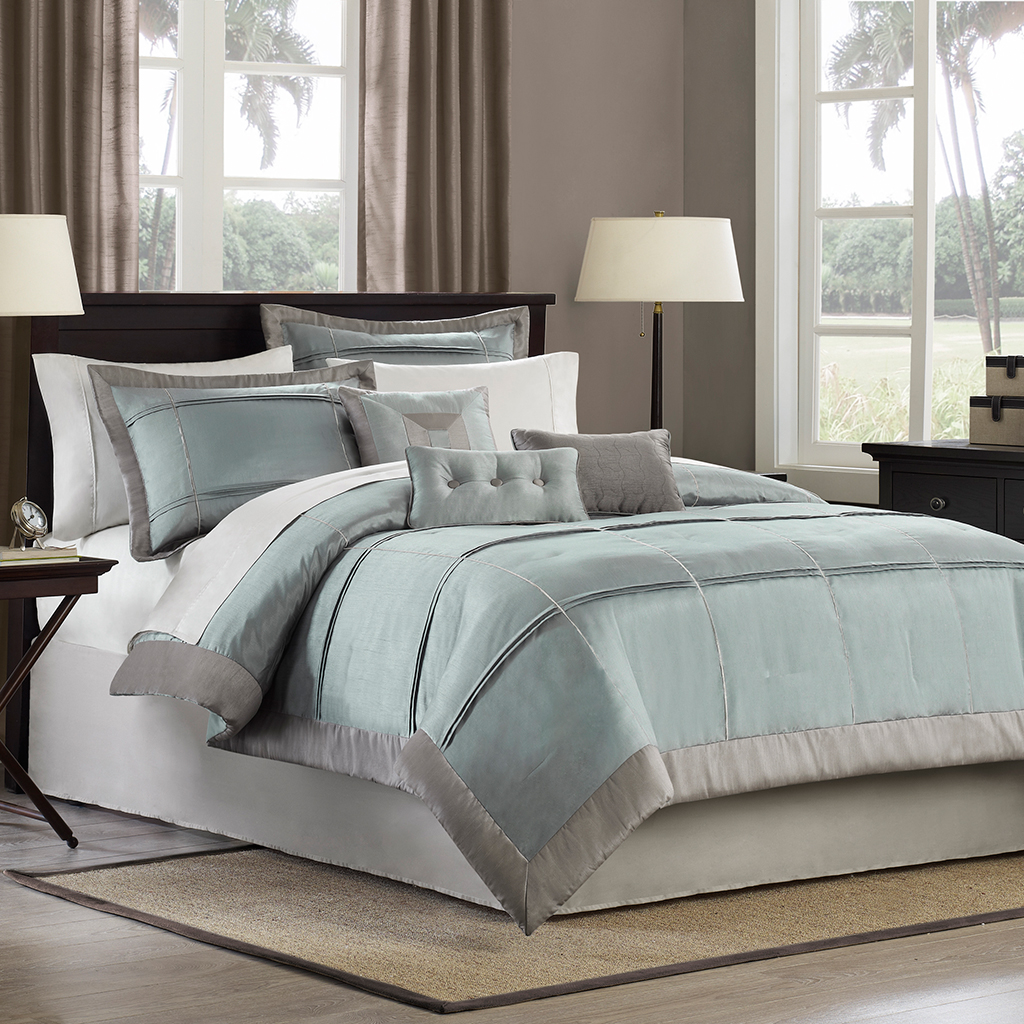

Avenue 8 - Serenity 7pcs Comforter Set - Blue - Queen