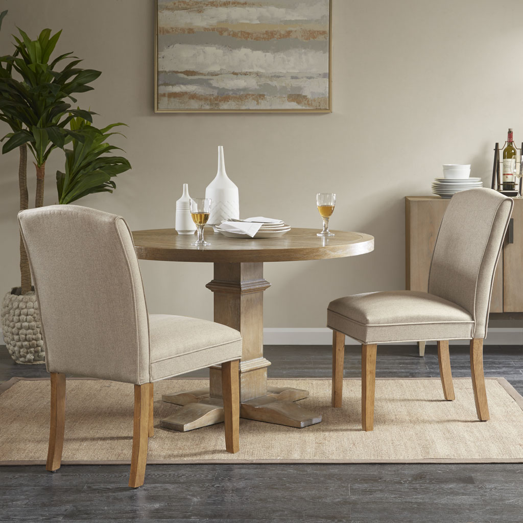 

Madison Park - Camel Dining Chair (Set of 2) - Taupe - See below