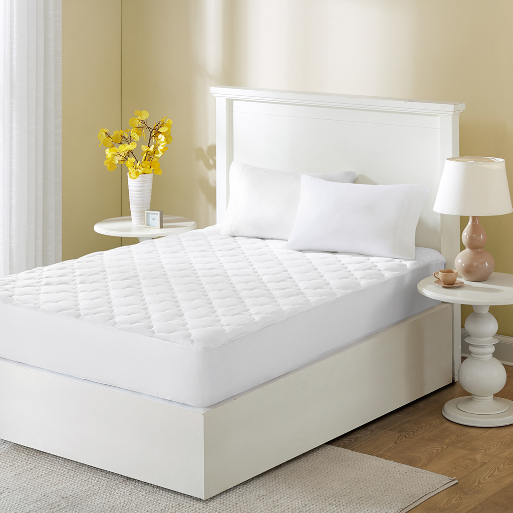 

Wonder Wool by Sleep Philosophy - Wonder Wool Mattress Pad - White - Twin