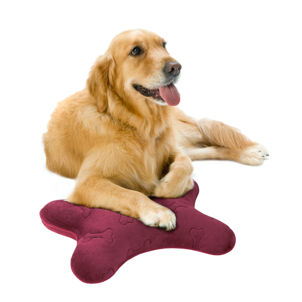 

Simmons - Bone Shaped Pet Pillow Bone Shaped Pet Pillow - Red - See below