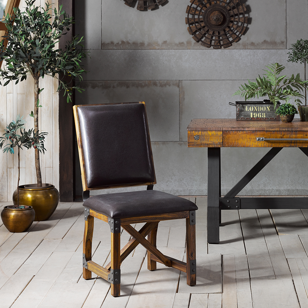 

INK+IVY - Lancaster Dining Chair - Chocolate - See below