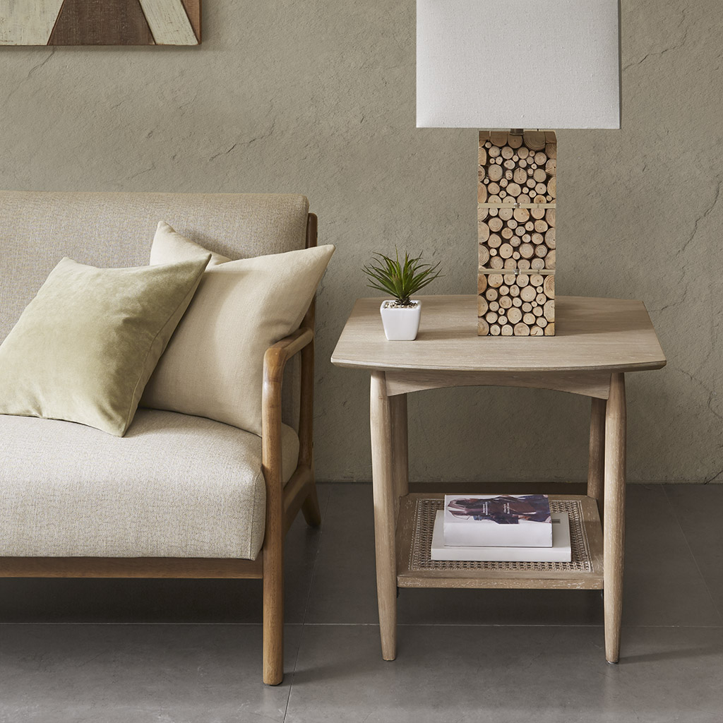 

INK+IVY - Kelly End Table - Light Brown - See below
