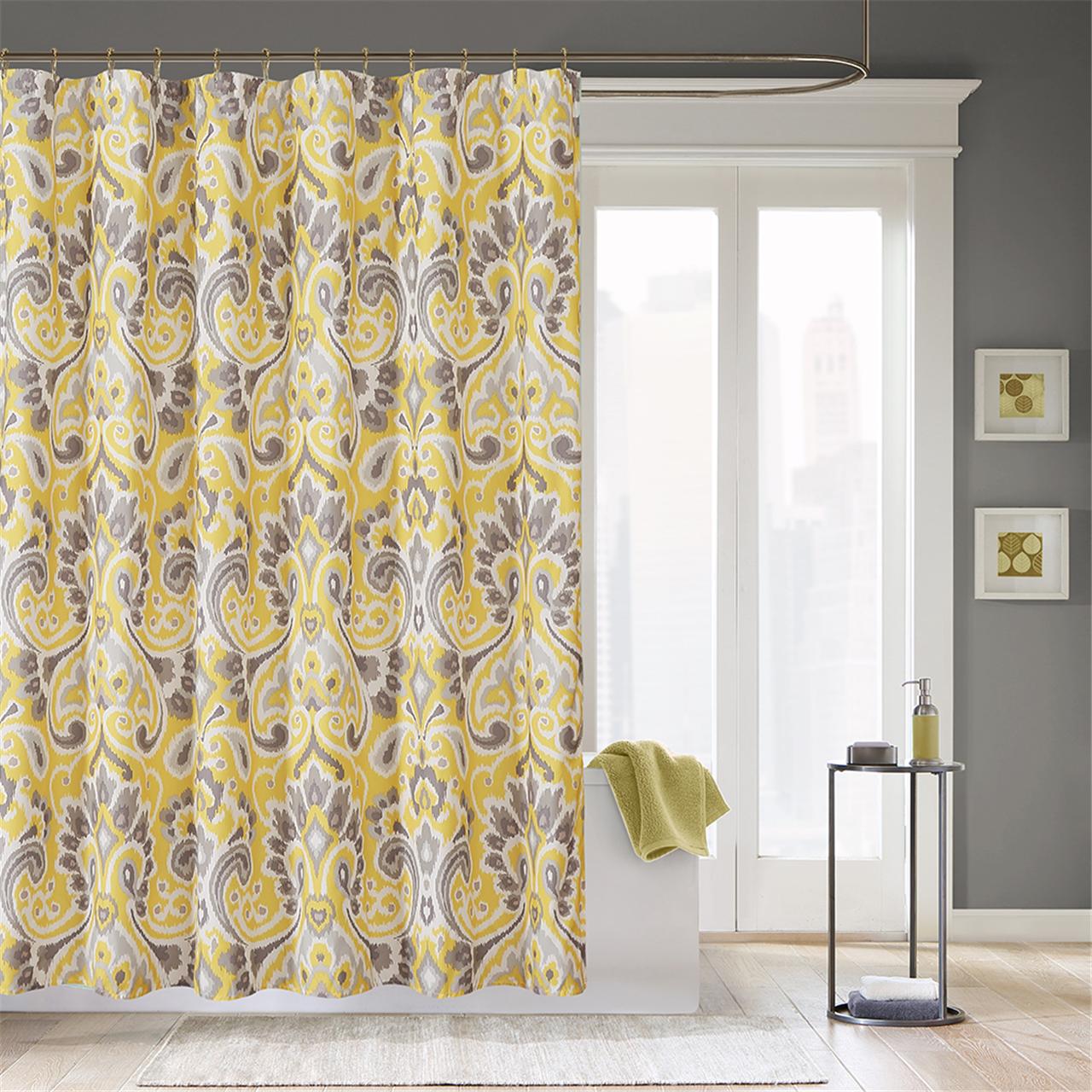 

Madison Park - Capris Shower Curtain - Yellow - 72x72