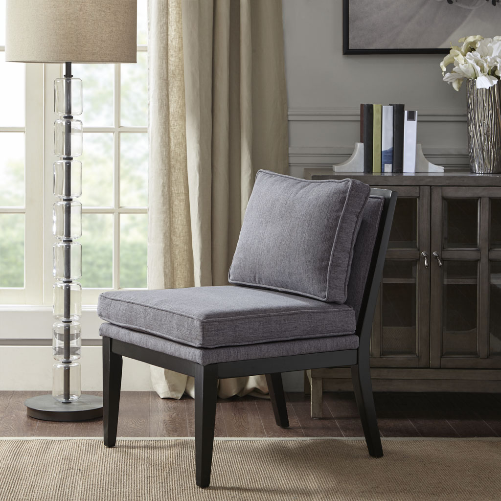 

Madison Park Signature - Imperial Accent chair - Black - See below