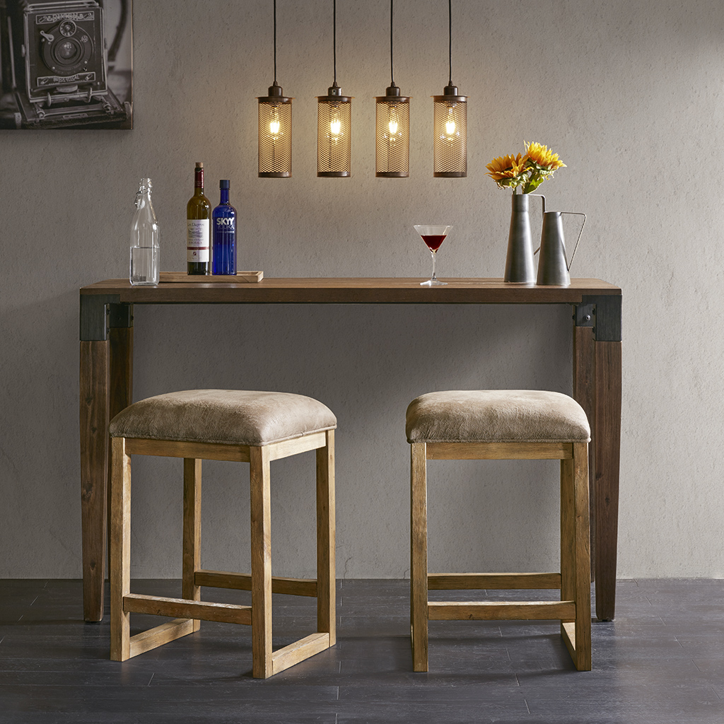 

INK+IVY - Easton Backless Counter Stool - Taupe - See below