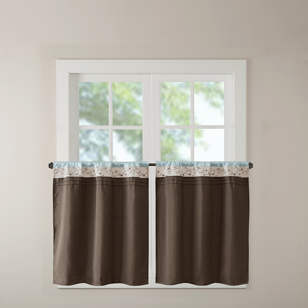 

Madison Park - Serene Embroidered Kitchen Tier Set - Blue - 30x24