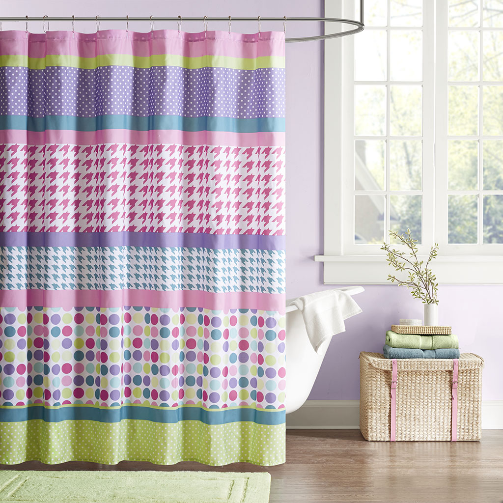 

Mi Zone - Katie Shower Curtain - Multi - 72x72