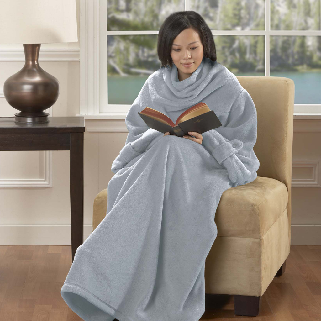 

Premier Comfort - Soloft Snuggle Slip Micro Raschel Snuggle Slip - Blue - See below