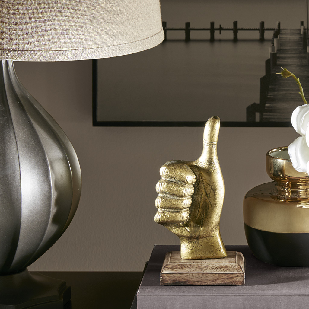 

Madison Park - Thumbs Up Decor - Gold - See below