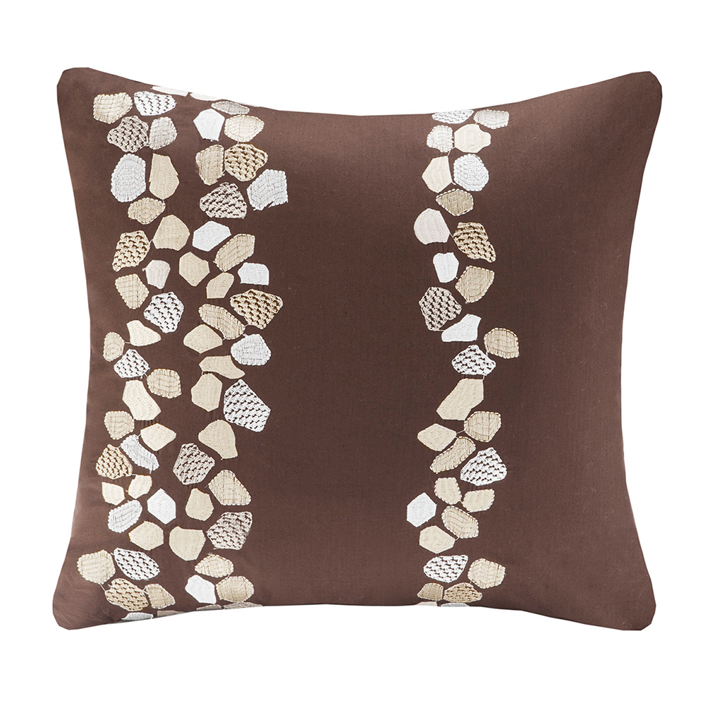 

Harbor House - Arabella Square Pillow - Grey - 18x18