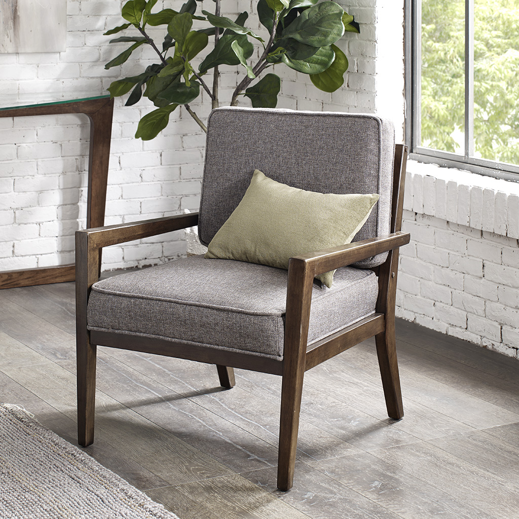

INK+IVY - Sharon Accent Chair - Brown - See below