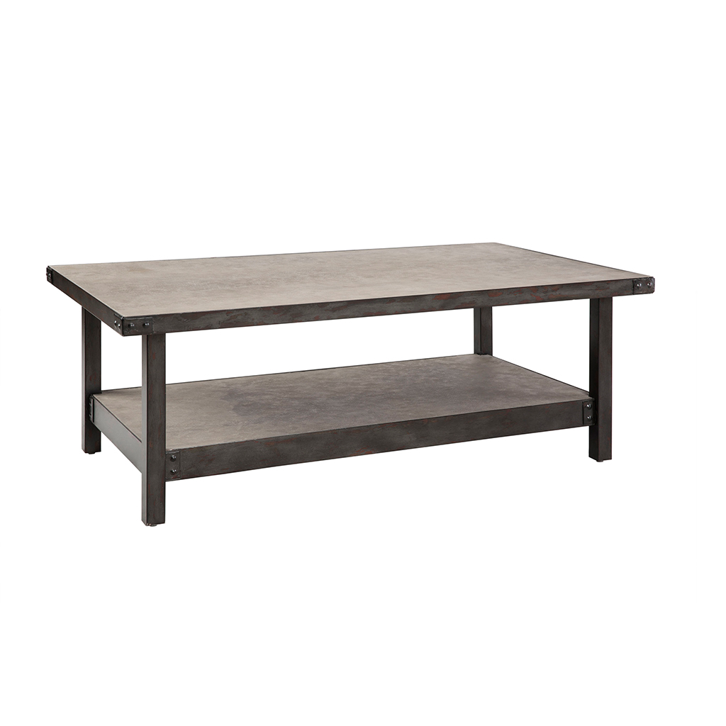 

INK+IVY - Cody Coffee Table - Pewter - See below