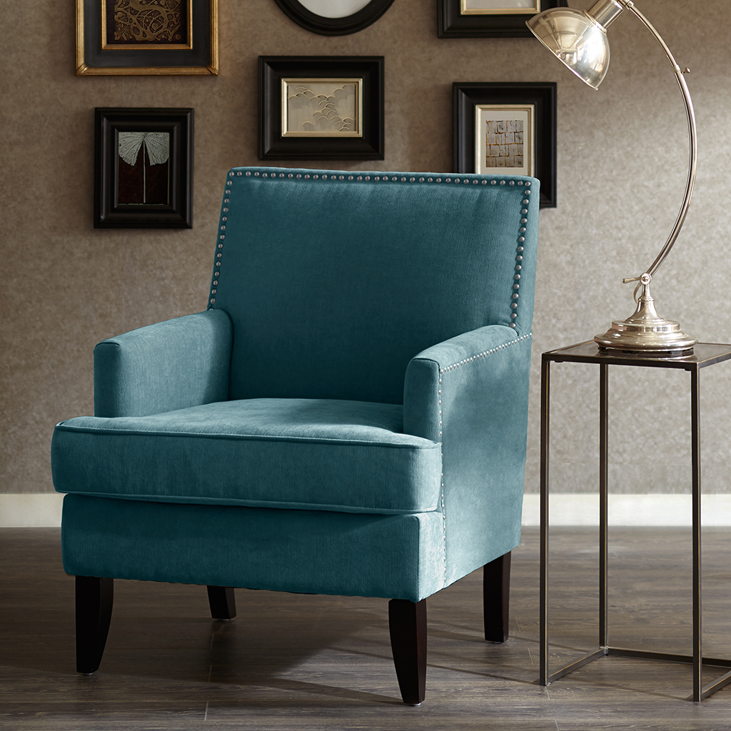 

Madison Park - Colton Track Arm Club Chair - Blue - See below
