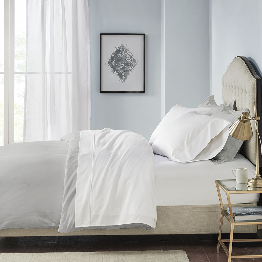 

Madison Park - 600 Thread Count 100% Pima Cotton Sheet Set - White - King