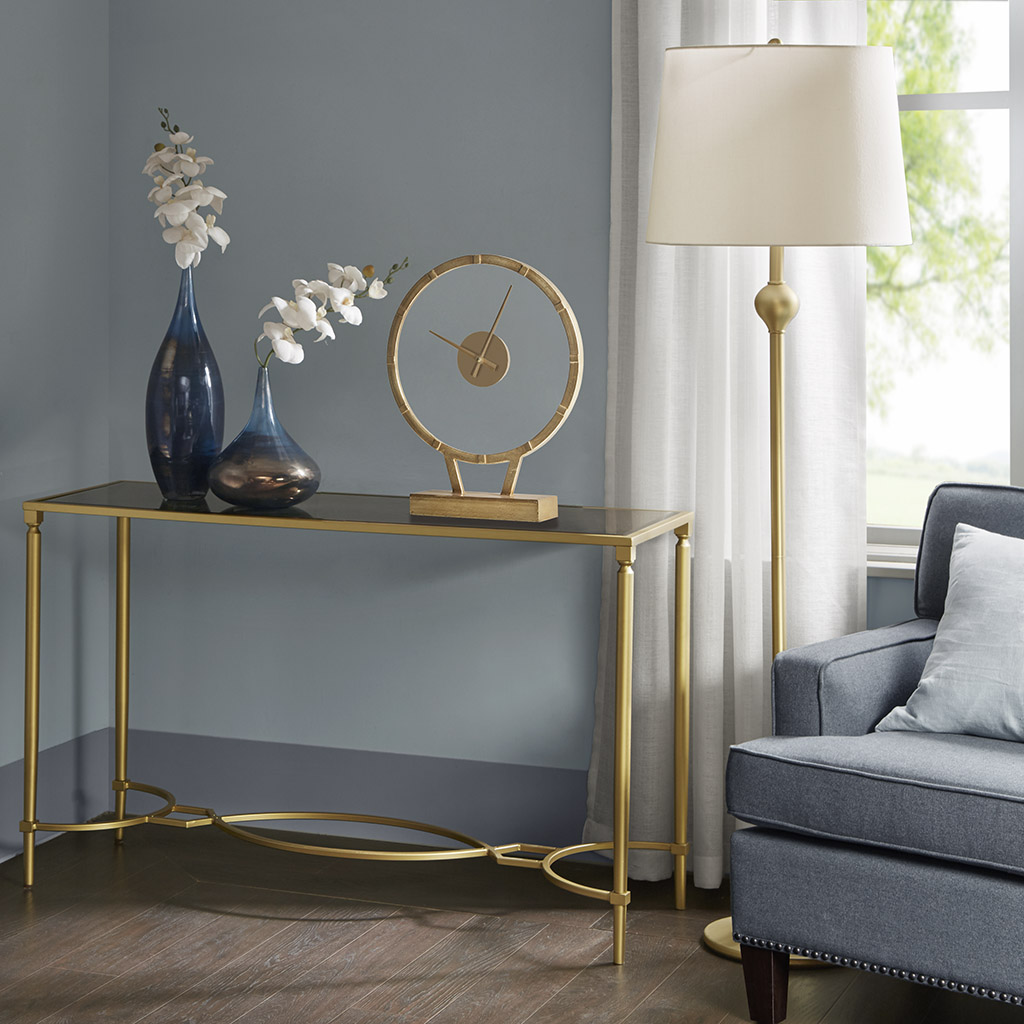 

Madison Park Signature - Kensington Clock - Gold - See below