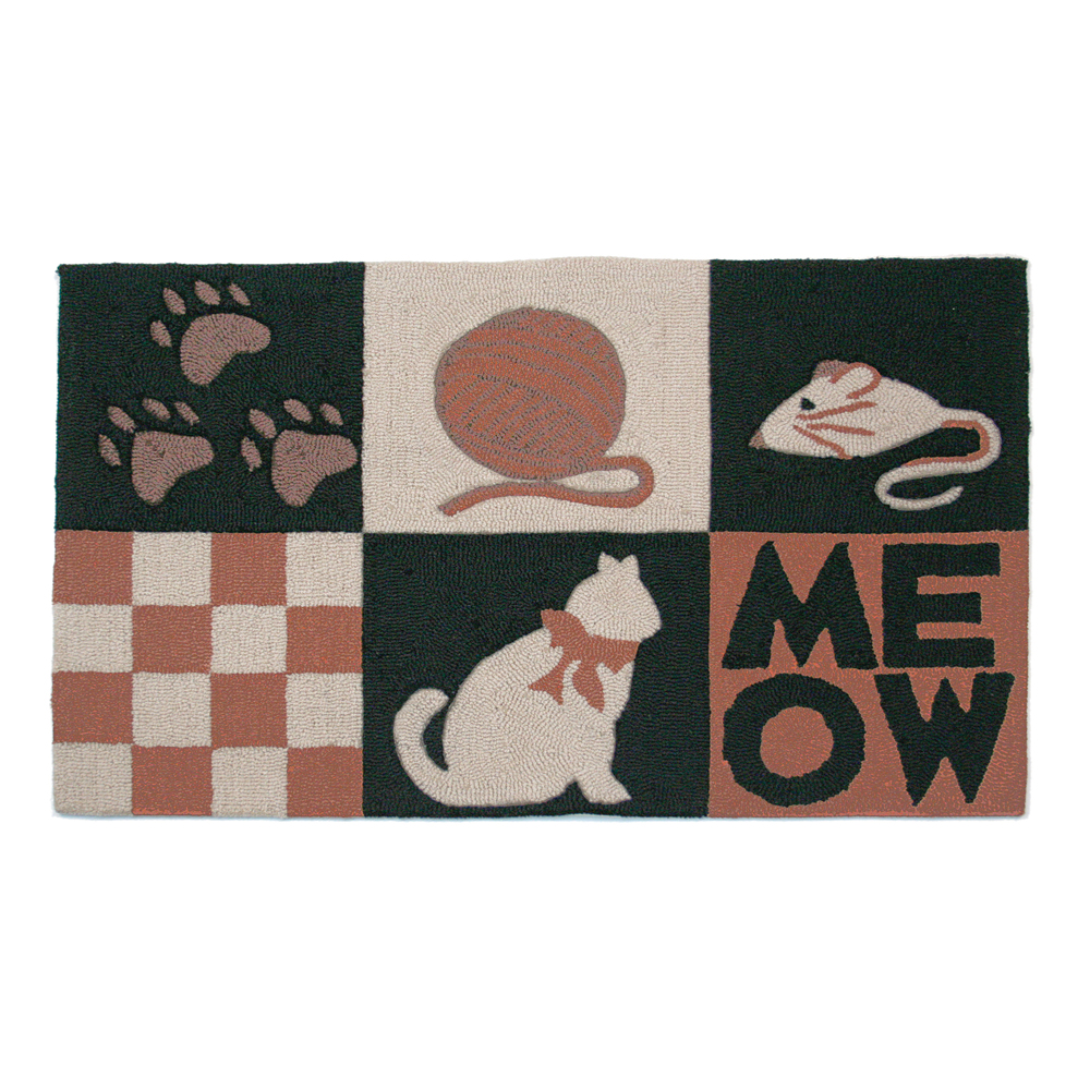 

Soft Touch - Hooked Pet Rug Hooked Pet Rug - Red - See below