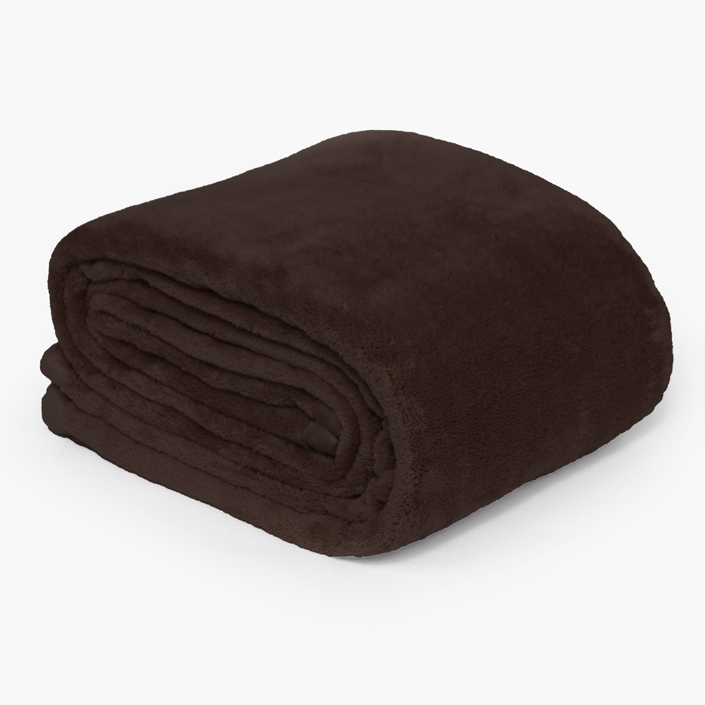 

Premier Comfort - MicroTec Blanket Microtec Blanket - Brown - Full/Queen