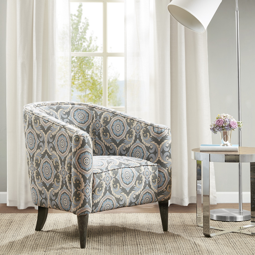 

Madison Park - Grayton Accent Chair - Grey - See below