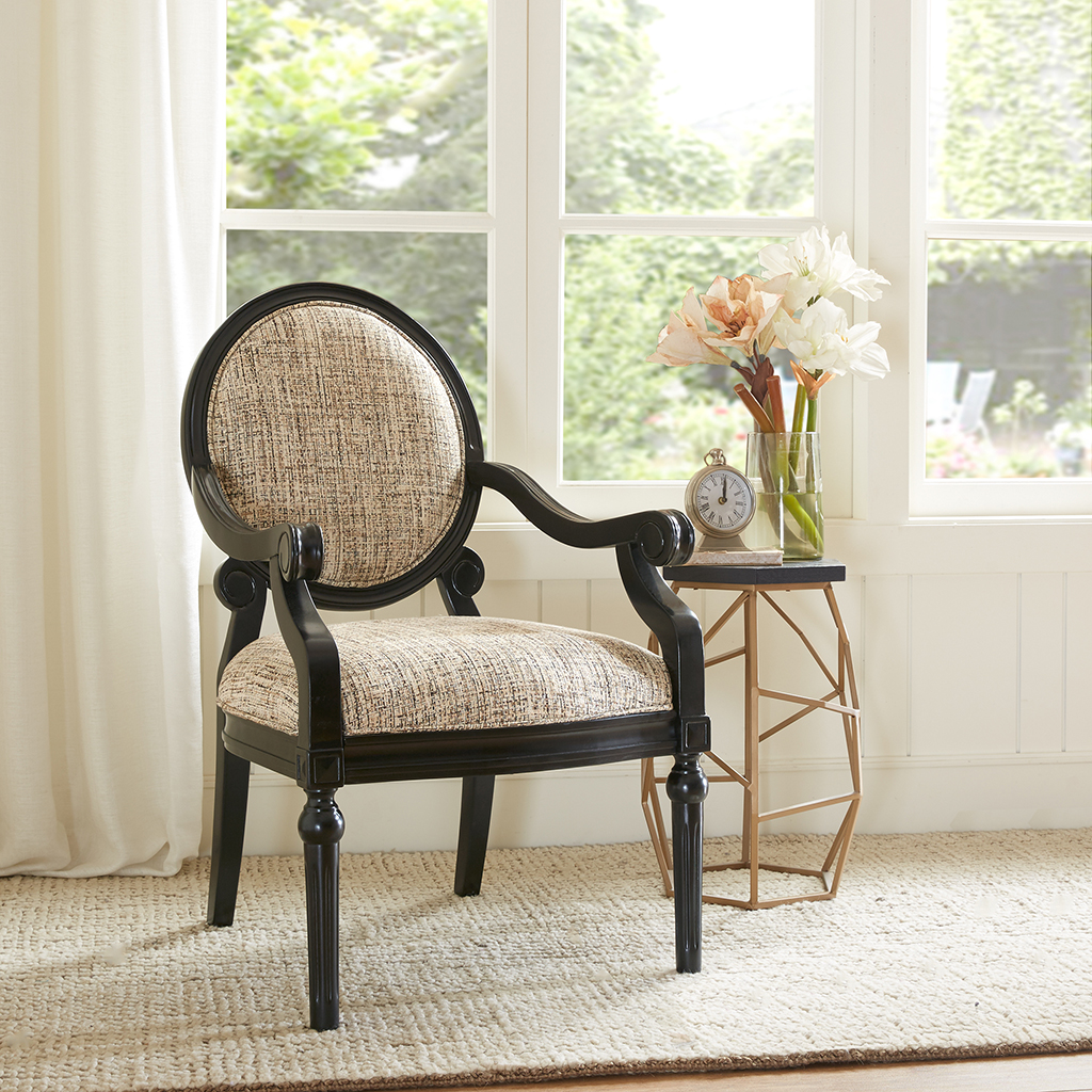 

Madison Park - Covington Exposed Wood Arm Chair - Natural Multi - See below