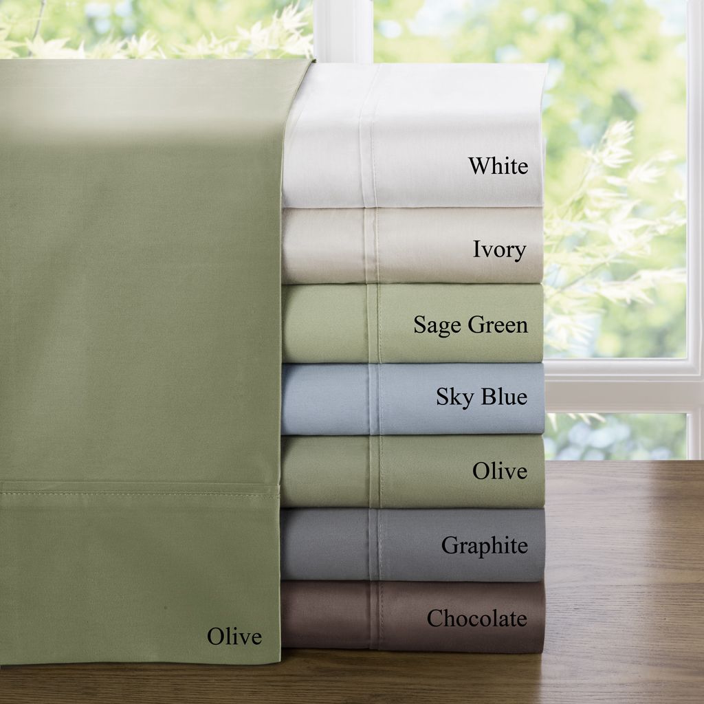 

Premier Comfort - 600TC Sheets - Ivory - Full