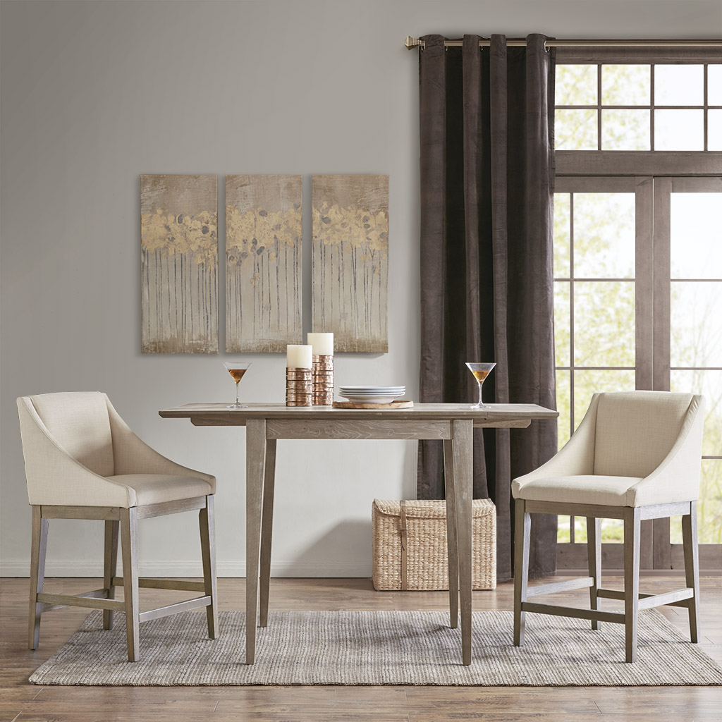

Madison Park - Simon Counter Stool - Cream - See below