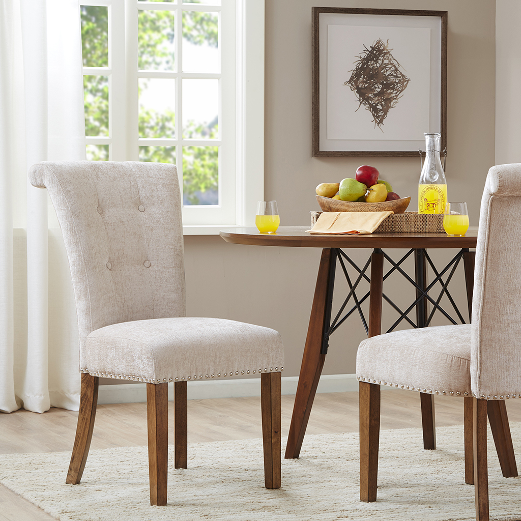 

Madison Park - Colfax Dining Chair (Set of 2) - Cream - See below