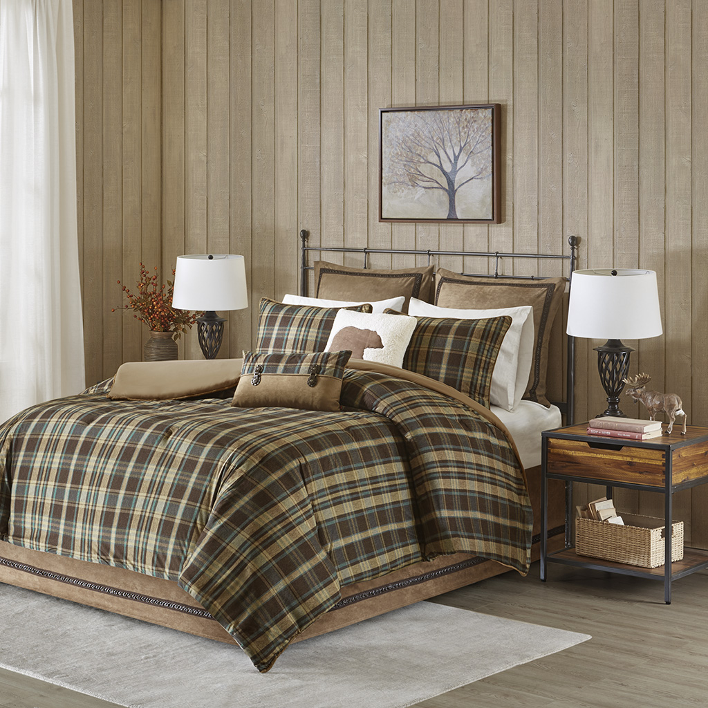 

Woolrich - Hadley Plaid Comforter set - Multi - Twin
