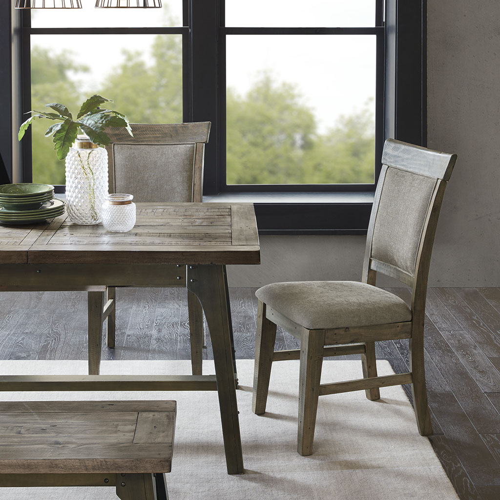 

INK+IVY - Oliver Dining Side Chair(Set of 2pcs) - Natural/Grey - See below