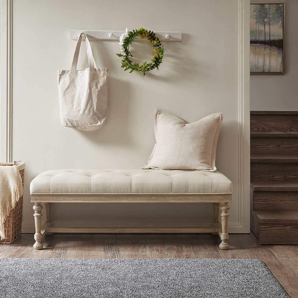 

Madison Park - Celine Accent Bench - Natural - See below