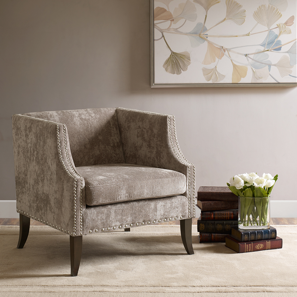 

Madison Park - Morgan Accent Chair - Brown - See below