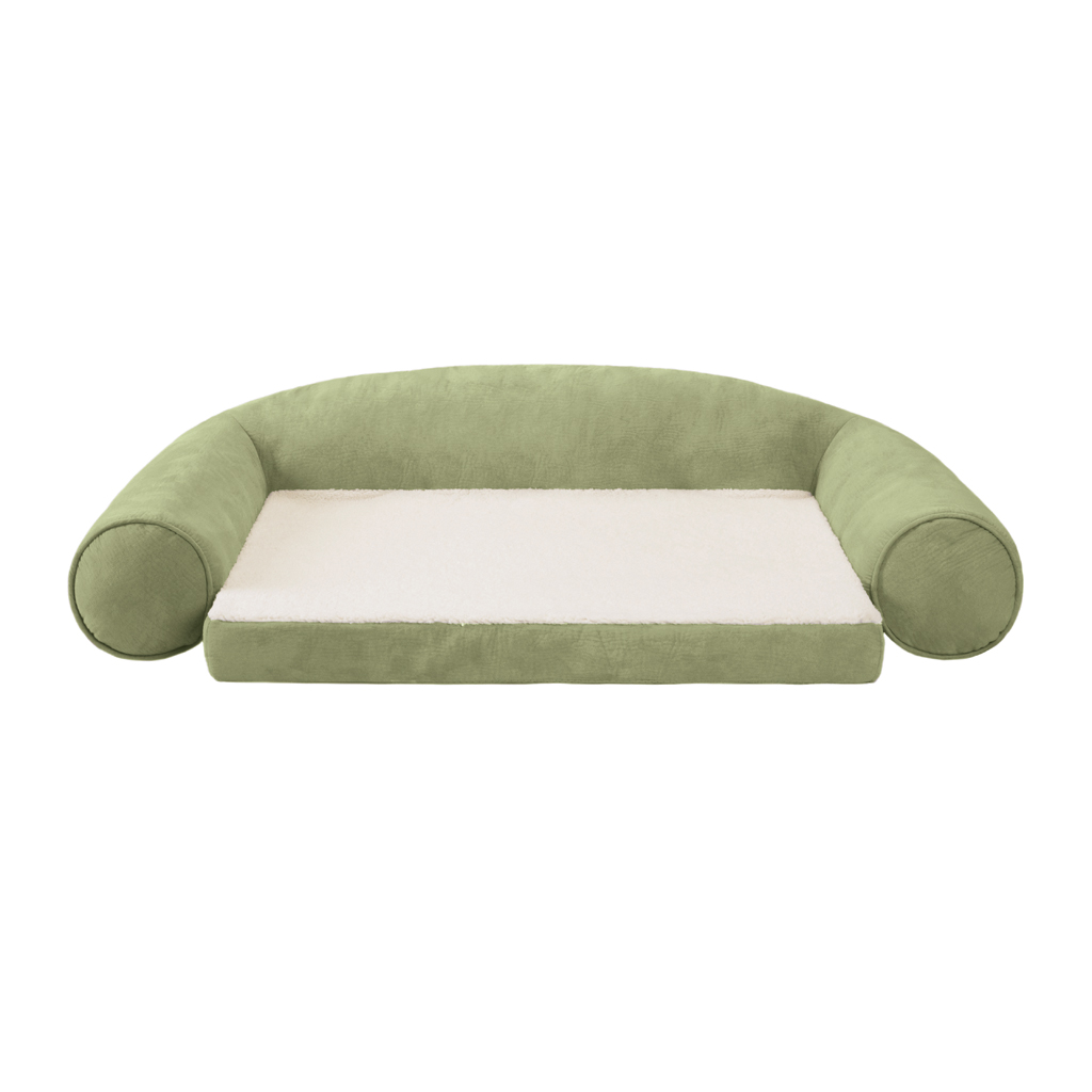 

Soft Touch - Futon Bolster Pet Bed Futon Bolster Pet Bed - Green - See below