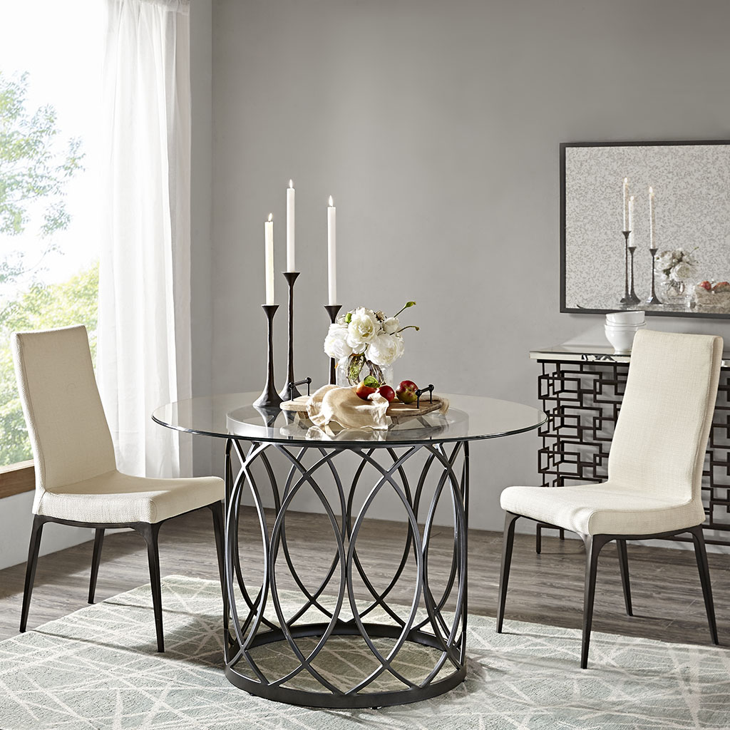 

Madison Park - Arlo Dining Table - Iron - See below