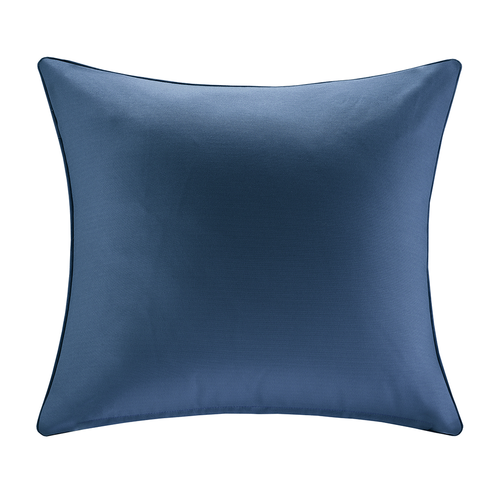 

Madison Park - Pacifica Solid 3M Scotchgard Outdoor Square Pillow - Navy - 20x20