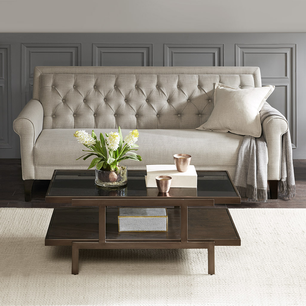 

Madison Park - Bailey Coffee Table - Dark Brown - See below