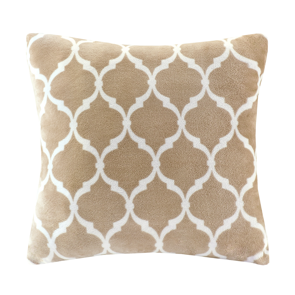 

Madison Park - Ogee Square Pillow - Tan - 20x20