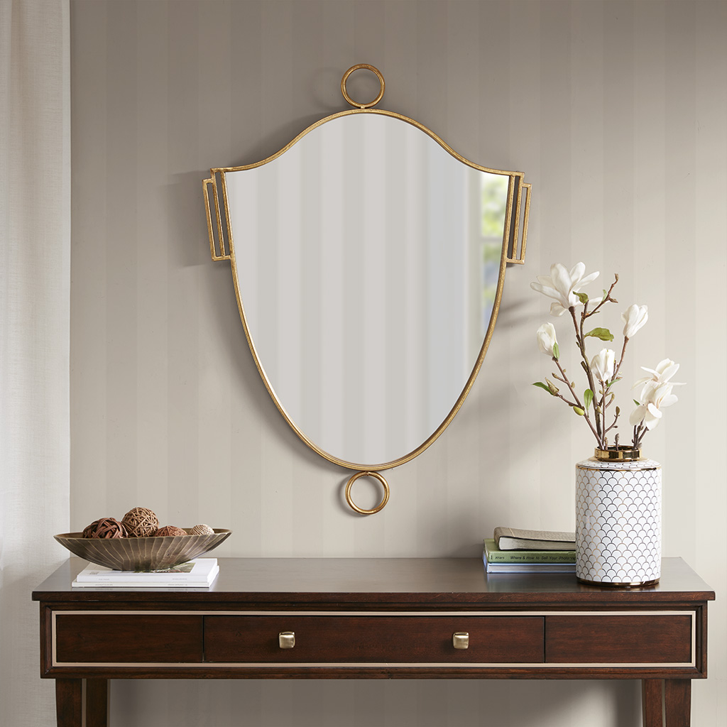

Madison Park Signature - Majestic Decor Mirror - Gold - See below