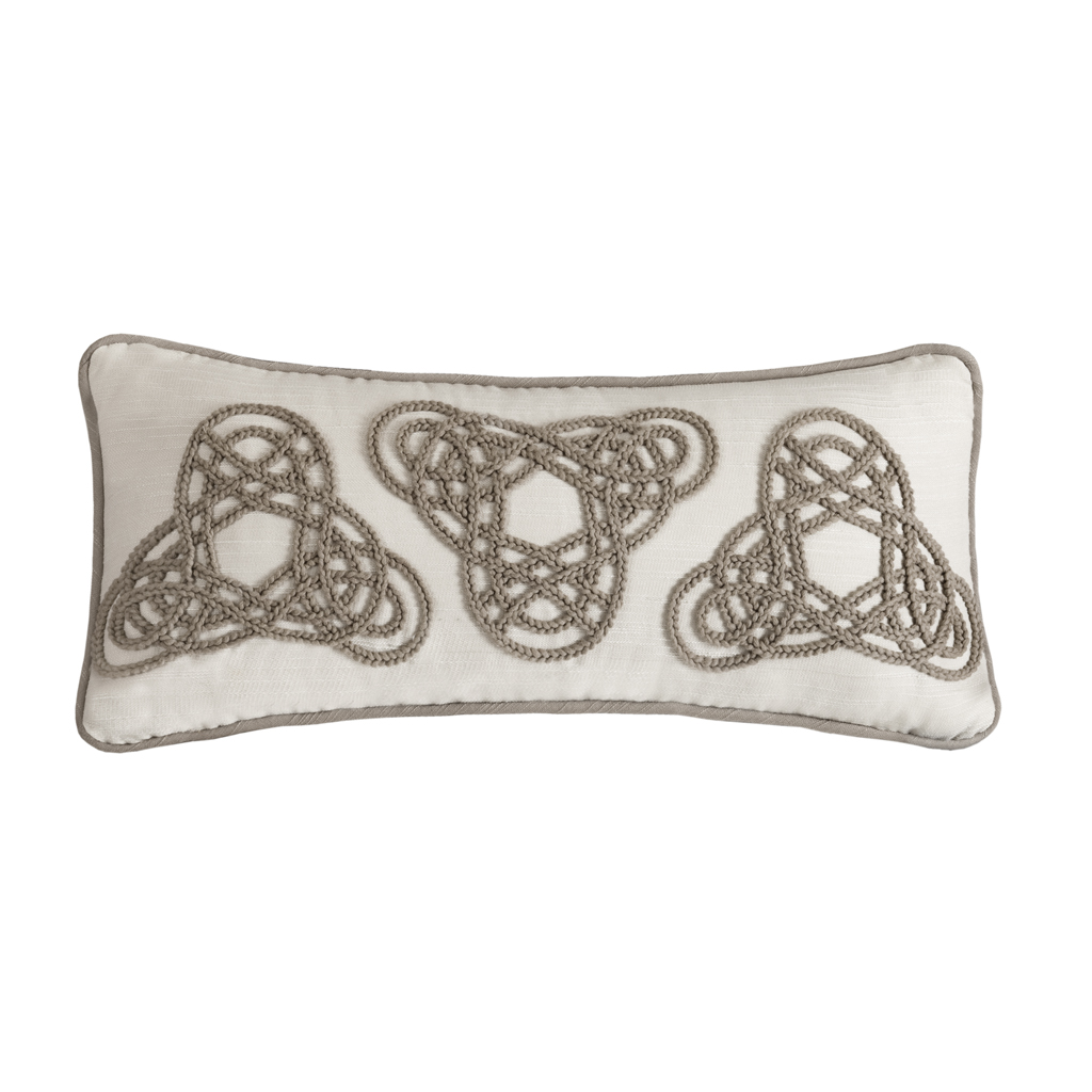 

Robert Allen - Adeso Oblong Pillow 8x18" - Beige - See below