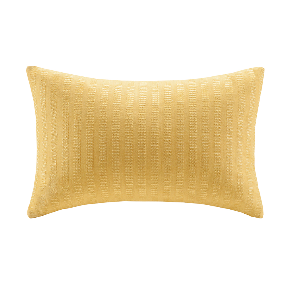 

Echo Design - Painted Paisley Oblong Pillow - Yellow - 12x18