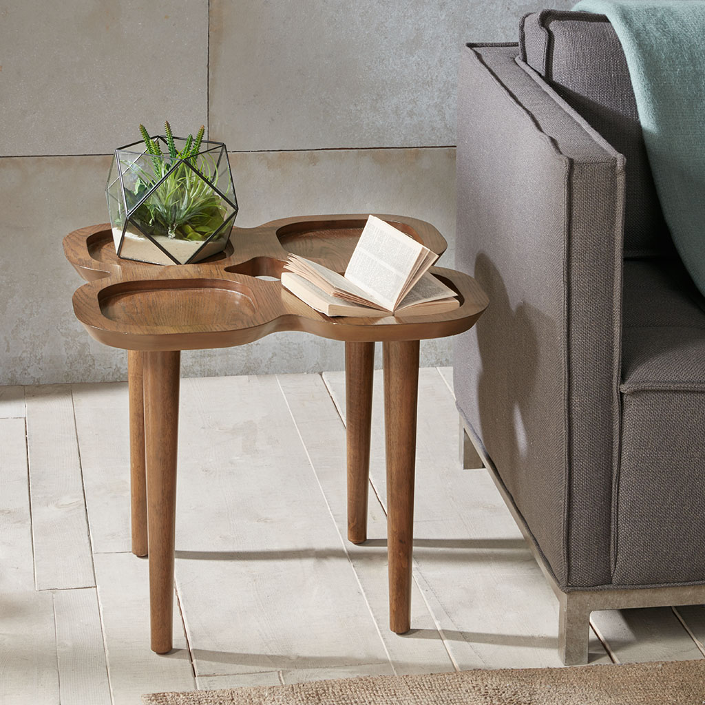 

INK+IVY - Oden End Table - Brown - See below