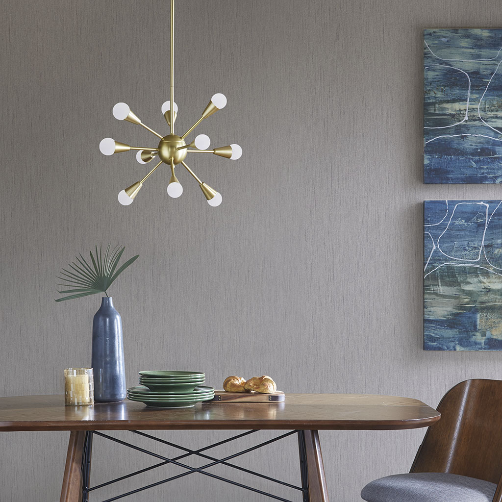 

INK+IVY - Camden Chandelier - Gold - See below